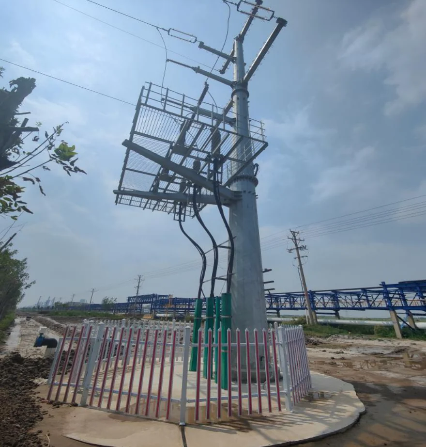 Cable-to-overhead termination equipment