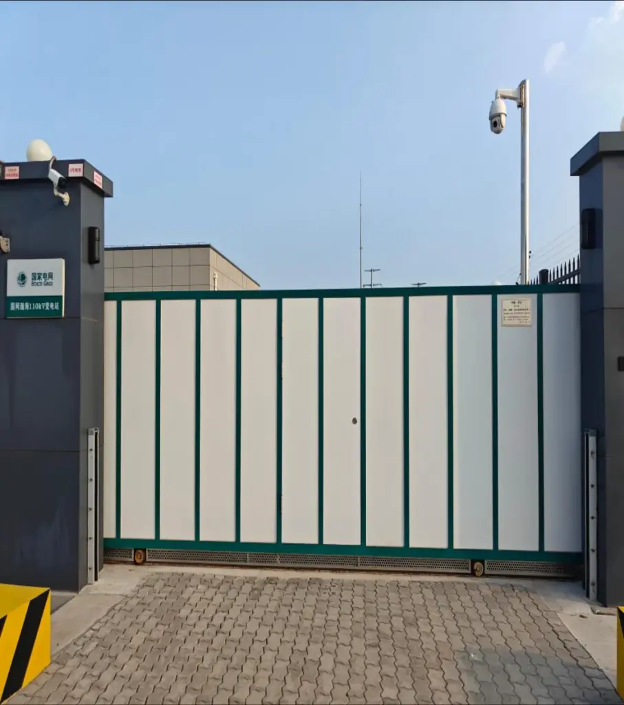 Entrance to Bohai Port No. 1 substation