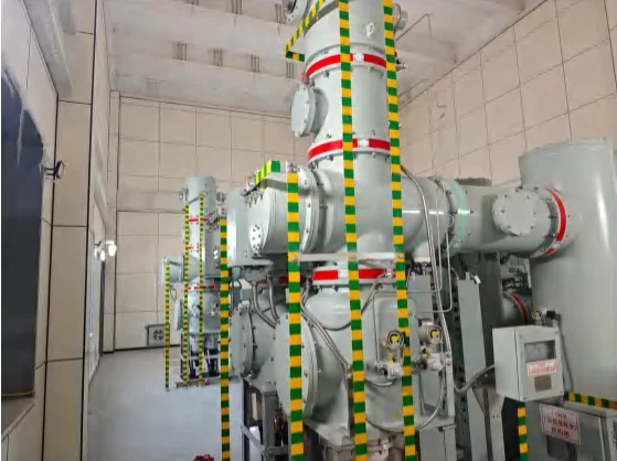 110 kV GIS room at Maolin substation