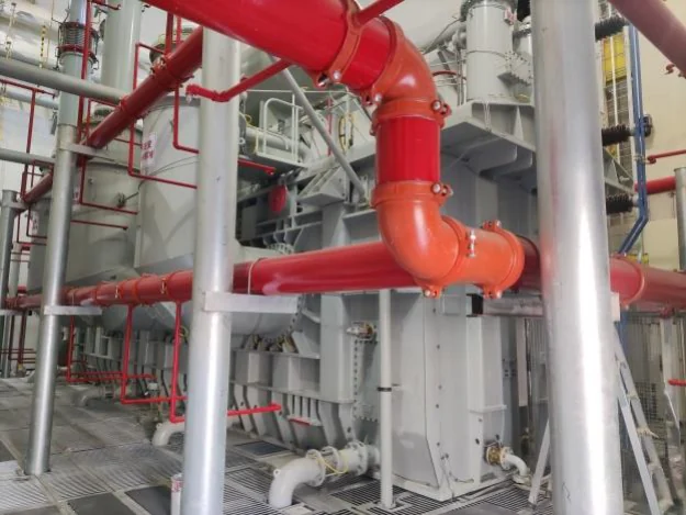 Main transformer at Yuexi substation