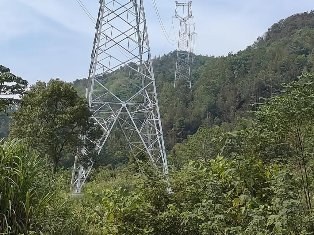 Ningao line: tower No. 124