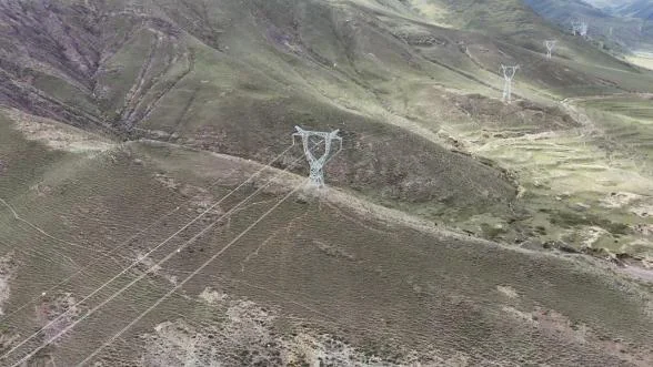 Laduo III 220 kV line: tower A5