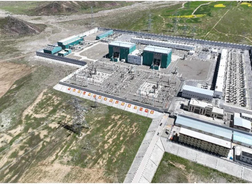Lhasa converter station overview